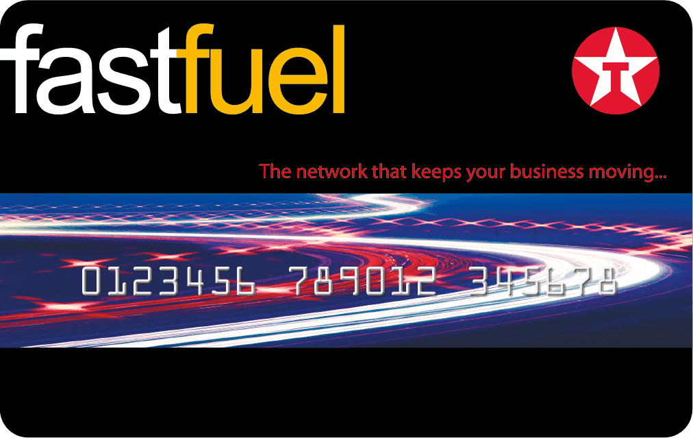 Texaco fastfuel Northern Ireland card