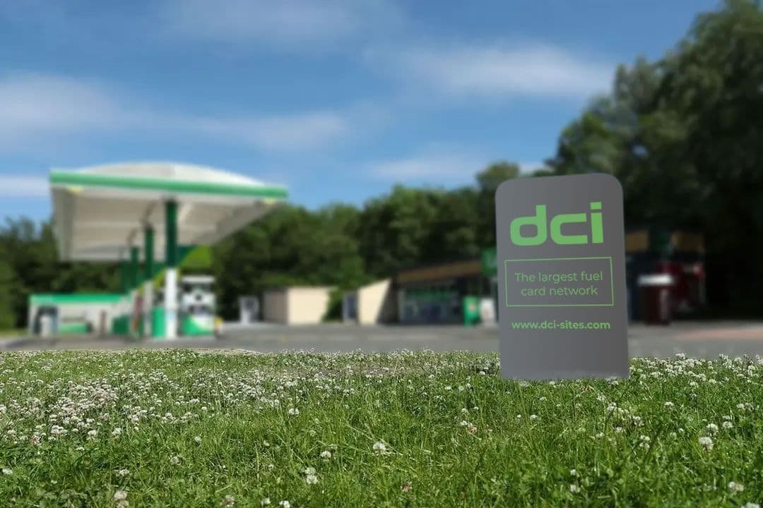 DCI network outside fuel station